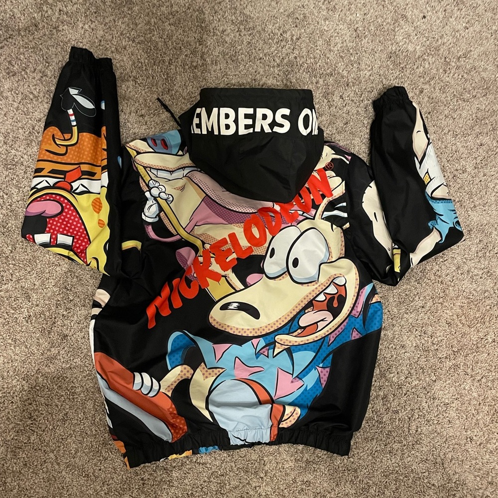 Members Only x Nickelodeon Windbreaker Jacket -*NEW* - Picture 4 of 6